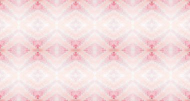 Violet Renkli Geometrik Desen. Su Boyası Bohem Batik. Soyut Suluboya Halı Deseni Gri renkli Geometrik Doku. Kusursuz çizgili Ikat fırçası. Etnik Geometrik Fırça. Soyut Geo Dalgası.