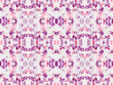 Mor Renkli Geometrik Desen. Kusursuz Ikat Mark. Violet Renkli Geometrik Fırça. Soyut Çizgili Boho Fırçası. Pembe Renkli Bohem deseni. Etnik Bohem Batik. Soyut Suluboya Şablonu Tekrarla