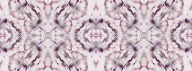 Kusursuz Mark 'ı yıka. Soyut Sanatsal Şekil. Pembe kravat boyası. Magenta El soyut tuvali. Mürekkep çizgili fırça. Etnik Geometrik Pastel Deseni. Geo Pembe Renkli Shibori Lekesi. Kırmızı Dokuyu Yıka