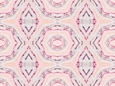 Mor Renkli Geometrik Desen. Kusursuz suluboya halı desenli kabile bohem Batik. Kusursuz çizgili Ikat fırçası. Soyut El İzi. Violet Renkli Bohem Fırçası. Su Rengi Geometrik Tekstil.