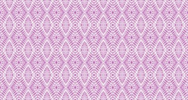 Mor Renkli Geometrik Desen. Kabile Bohemian Batik. Soyut Çizgili Boho Fırçası. Violet Renkli Bohem Fırçası. Soyut Suluboya Tekrarı Su Renkli Geometrik Doku. Kusursuz Ikat Dalgası.