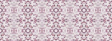 Violet Renkli Bohem deseni. Soyut Suluboya Tekrarı Su Renkli Geometrik Doku. Soyut Ikat Fırçası. Kusursuz çizgili Ikat Batik. Su Boyası Bohem Batik. Kabile Bohem Fırçası.