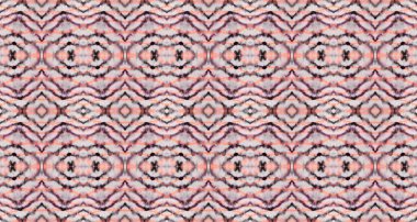 Violet Renkli Geometrik Desen. Kırmızı Renkli Geometrik Desen. Soyut Suluboya Şablon Tekrarı Kabile Bohem Batik. Mor Renkli Bohem Fırçası. Soyut Ikat Dalgası. Kusursuz Çizgili Boho Batik.