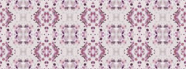 Mor Renkli Geometrik Desen. Kusursuz suluboya halı desenli mor renk bohem fırçası. Soyut Dalgalı Fırça. Su Rengi Geometrik Deseni. Kusursuz çizgili Ikat Batik. Kabile Bohem Batik.