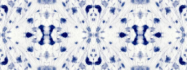 Χρώμα Μαρκ Μπλε Χρώμα Shibori Drip Boho Μελάνη Πιτσιλίσματα Υφή — Φωτογραφία Αρχείου