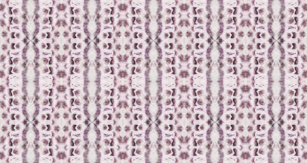 Violet Renkli Geometrik Desen. Soyut Çizgili Boho Fırçası. Mor Renkli Bohem Fırçası. Su Boyası Geometrik Tekstil. Soyut Suluboya Şablonu Kusursuz El İşareti. Etnik Bohem Batik.