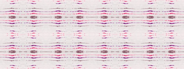 Acquerello Bohemien Pattern Pennello Boho Stripe Astratto Batik Geometrico Colore — Foto Stock