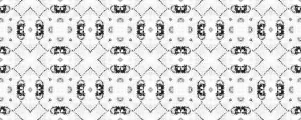 Simple Bohemian Pattern Abstract Ikat Doodle Design Tribal Ink Doodle — Stock Photo, Image