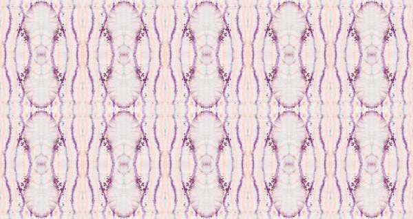 Violet Renkli Geometrik Desen. Su Boyası Bohem Tekstili. Soyut Geo Fırçası. Soyut Suluboya Modeli Etnik Bohem Fırçası. Mor renkli Geometrik Batik. Kusursuz Çizgili Ikat Batik.