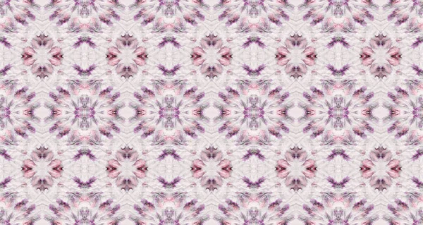 Violett Färggeometriskt Mönster Etnisk Geometrisk Batik Sömlös Akvarell Matta Mönster — Stockfoto