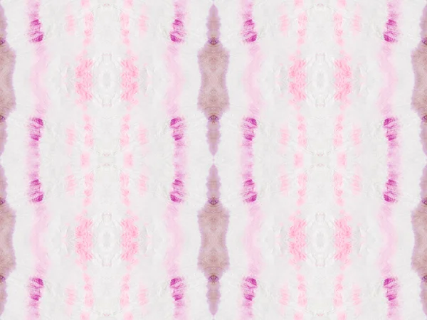 Violett Färg Bohemiskt Mönster Abstrakt Stripe Ikat Brush Grå Färg — Stockfoto