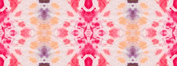 Rosa Abstrakt Fläck Magenta Wash Abstrakt Canvas Tvätta Bind Dye — Stockfoto