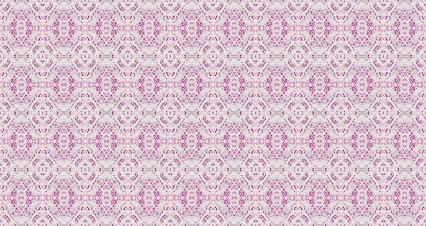 Violet Color Bohemian Pattern Nahtloser Streifen Ikat Pinsel Aquarell Geometrischer — Stockfoto