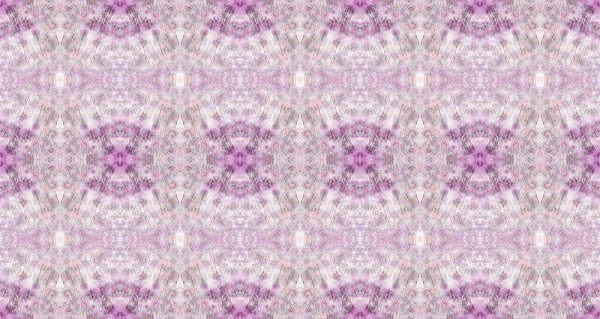 Patrón Geométrico Color Púrpura Raya Sin Costuras Ikat Brush Abstracto —  Fotos de Stock