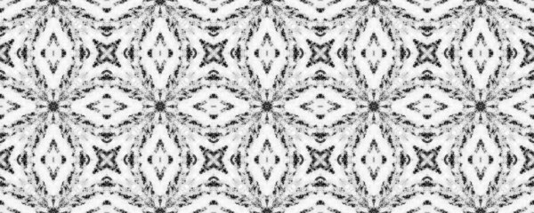 Schwarzes Farbkritzelmuster Nahtloser Ink Doodle Teppich Graue Farbe Ikat Scribble — Stockfoto