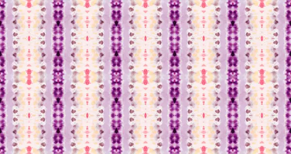 Geometrisches Muster Violetten Farben Lila Farbe Bohemian Batik Nahtloser Streifen — Stockfoto
