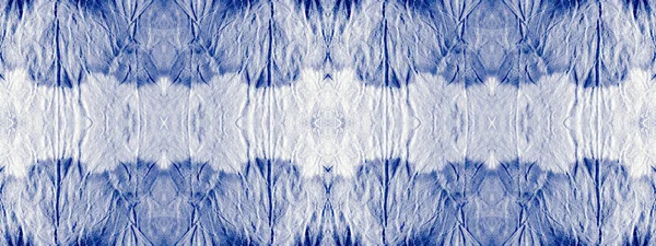 Кольорова Пляма Синій Бавовняний Сибірський Пляма Індиго Колір Який Гранж — стокове фото