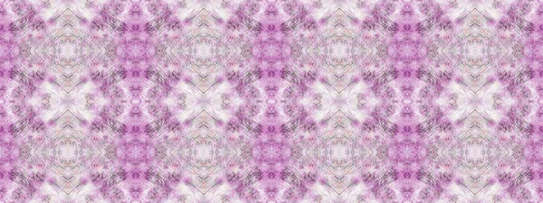 Vattenfärg Bohemiskt Mönster Tribal Geometrisk Borste Purple Color Bohemian Batik — Stockfoto