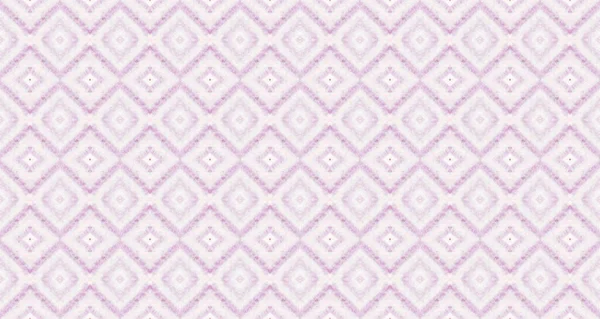 Aquarelle Motif Géométrique Pinceau Bohème Ethnique Couleur Rose Textile Géométrique — Photo