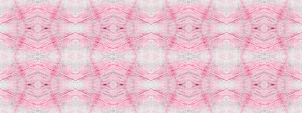 Violet Kleur Geometrische Patroon Naadloze Ikat Wave Abstract Aquarel Herhaal — Stockfoto