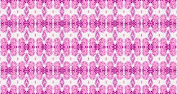 Purple Color Bohemian Pattern Seamless Watercolour Repeat Pattern Ethnic Geometric — Stock Photo, Image