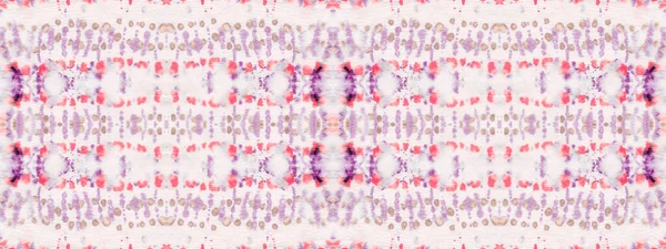 Pink Seamless Spot Efekt Barvy Praní Kravat Světlý Geometrický Barevný — Stock fotografie
