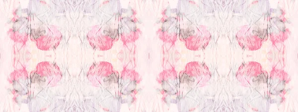 Mosd Meg Absztrakt Markot Rózsaszín Nyakkendő Ismétlem Etnikai Akvarell Lila — Stock Fotó