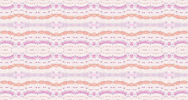 Violet Color Geometric Pattern Seamless Boho Print Ethnic Geometric Brush — Stock Photo, Image