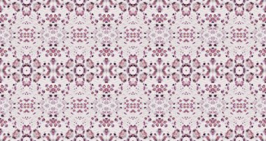 Mor Renkli Bohem deseni. Kabile Geometrik Batik. Soyut Çizgili Ikat Fırçası. Pembe renkli Geometrik Tekstil. Kusursuz suluboya halı desenli, pürüzsüz el fırçası. Su Rengi Bohem Fırçası.