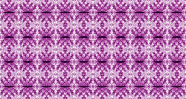 Mor Renkli Geometrik Desen. Etnik Geometrik Fırça. Soyut Boyalı Fırça. Kusursuz çizgili Ikat fırçası. Soyut Suluboya Tekstil Pembe Bohem Tekstili. Su Rengi Geometrik Batik.