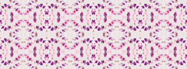 Violet Renkli Bohem deseni. Soyut suluboya halı desenli kusursuz çizgili Ikat fırçası. Mor Renkli Geometrik Fırça. Soyut Boho Fırçası. Etnik Bohem Batik. Su Rengi Bohem Deseni.