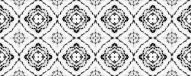 Siyah renkli karalama deseni. Kusursuz Çizgili Ikat Deseni. Basit Yerli Fırçası. Soyut Mürekkep Halı. Kabile Mürekkebi Doodle Batik. Gri renkli Ikat Scribble deseni. Soyut Geo Dalgası.