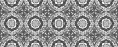 Basit Geometrik Desen. Gri renkli Ikat Doodle dokusu. Kusursuz Tasarım Kalıbı. Etnik Mürekkep Karalama Fırçası. Siyah Renkli El Batik. Kusursuz Mürekkepsiz Suluboya Tekrarla. Soyut Boyalı Yazdırma.