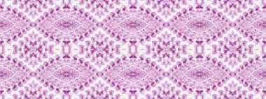 Violet Renkli Bohem deseni. Soyut Suluboya Mor Renk Tekrarı Batik. Kabile Bohem Fırçası. Soyut Çizgili Boho Fırçası. Kusursuz Geo Print. Kırmızı Renkli Geometrik Tekstil.