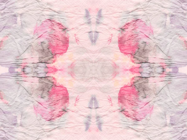 ピンクの抽象マーク 現代の水彩ストライプのコンセプト 赤い汚いブラシ ぬれた創造的なシームレスな形 Magenta Grungeを洗う 染料ピンクのシームレススポンジを結びます インクの水彩タイプの染料滴 ウォッシュインクパターン — ストック写真