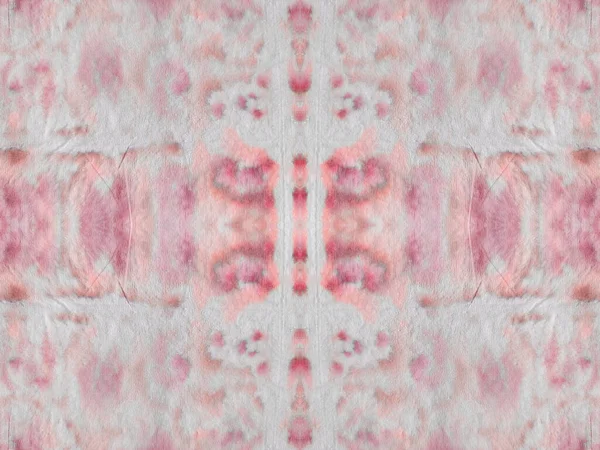 Pinkfarbener Abstrakter Fleck Helles Aquarell Farbmuster Tusche Acrylfarbe Markierung Krawatte — Stockfoto