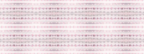 Aquarell Bohemian Pattern Nahtloser Ikat Pinsel Geometrischer Pinsel Lila Farbe — Stockfoto