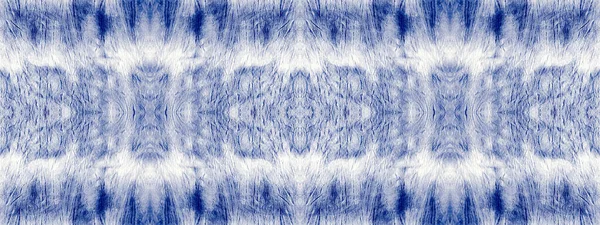 Színfolt Kék Színű Nyakkendőfesték Paca Boho Ink Fröccsenés Textúra Tiedye — Stock Fotó