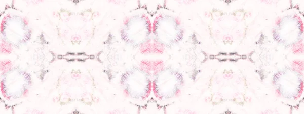 Naadloze Vlek Wassen Geo Kleurrijke Abstracte Verf Inktwaterborstel Roze Tie — Stockfoto