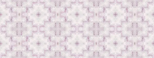 Фиолетовый Цветовой Геометрический Узор Аннотация Boho Brush Богемный Батик Акварели — стоковое фото