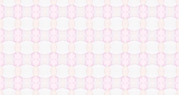 Aquarel Boheemse Patroon Etnische Geometrische Borstel Rood Geometrische Kleurpatroon Abstract — Stockfoto
