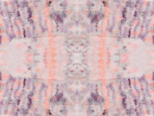 Pink Abstract Spot Wet Purple Color Shibori Blot Magenta Boho — Stock Photo, Image