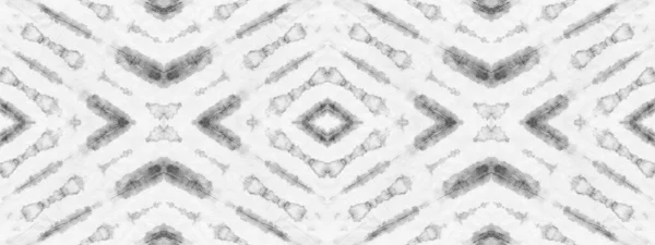 灰色のシームレスなスポット ドットブラックブラシ 線画パターン グレイの抽象化を繰り返します 民族のアクエラレ色のパターン エフェクトを洗う ドットアブストラクトプリント 墨色絞りマーク — ストック写真