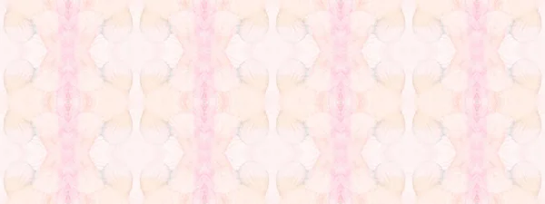Vodní Barva Český Vzor Pink Colour Bohemian Textile Fialový Barevný — Stock fotografie