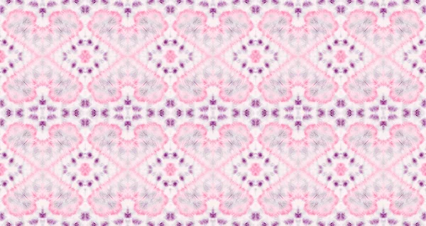 Aquarell Bohemian Pattern Tribal Geometric Pinsel Vorhanden Lila Farbe Bohemian — Stockfoto