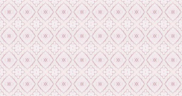 Acquerello Bohemien Pattern Batik Geometrico Colore Viola Spazzola Astratta Ikat — Foto Stock