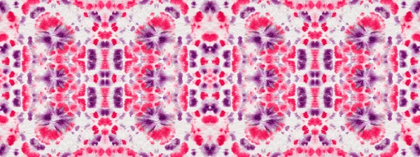 Tvätta Abstrakt Mark Magenta Boho Sömlös Blotch Pink Tie Dye — Stockfoto