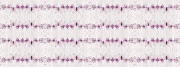 Violett Färggeometriskt Mönster Abstrakt Stripe Ikat Batik Sömlös Akvarell Matta — Stockfoto