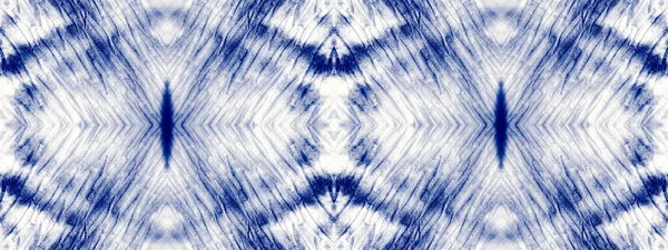 Vattenmärke Marinen Cotton Shibori Mark Bläck Sömlös Borste Art Gradient — Stockfoto