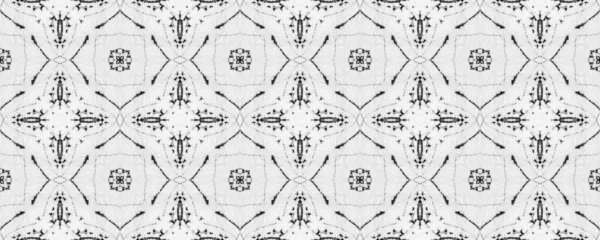 Semplice Scribble Pattern Spazzola Etnica Nativo Colore Nero Boho Batik — Foto Stock